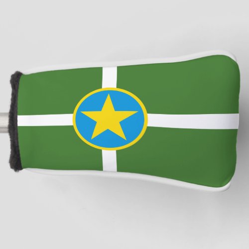 Flag of city of Jackson Mississippi Golf Head Cov Golf Head Cover