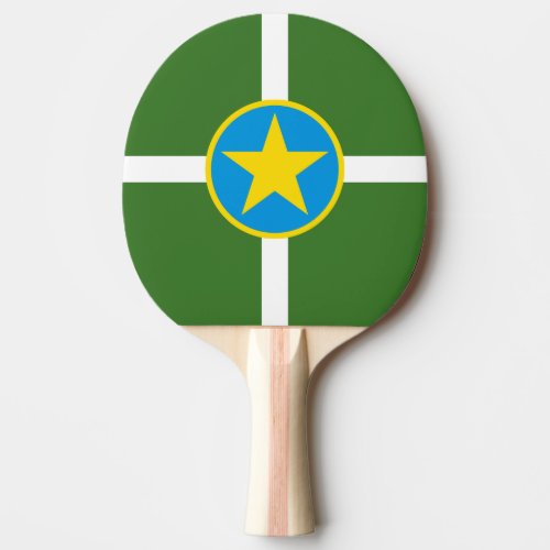 Flag of city of Jackson Mississippi Ping Pong Pad Ping Pong Paddle
