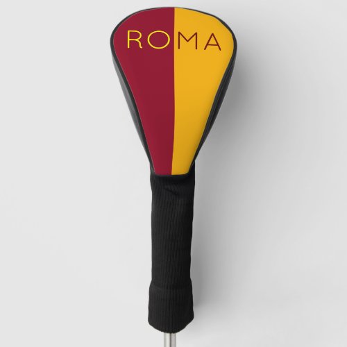 Flag of city of Rome Italy Golf Head Cover