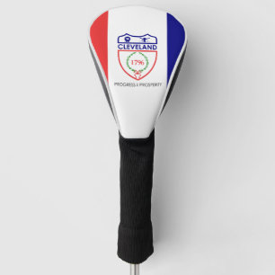 Flag of Cleveland, Ohio Golf Head Cover