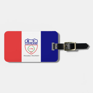 Flag of Cleveland, Ohio Luggage Tag