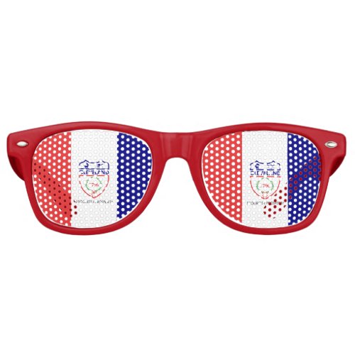 Flag of Cleveland Ohio Retro Sunglasses