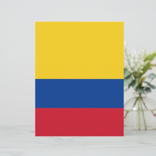 Flag of Colombia (Standing Front)