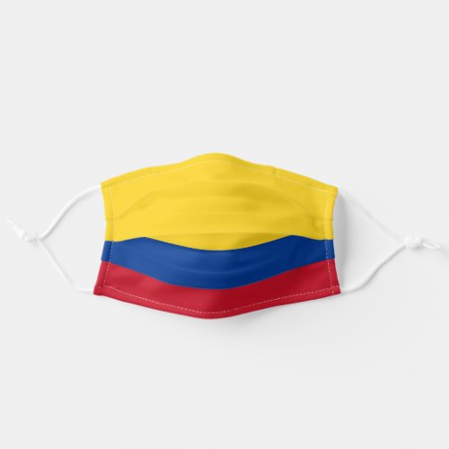 Flag of Colombia Adult Cloth Face Mask