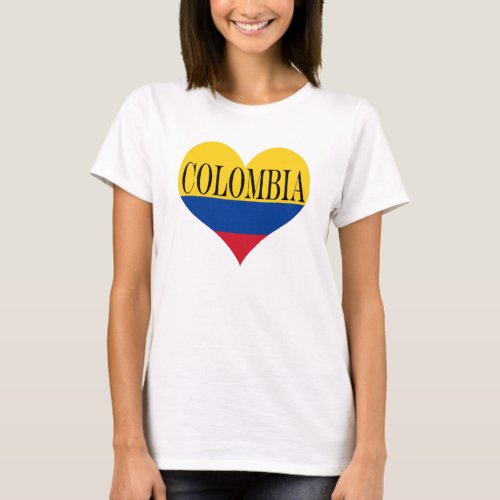 Flag of Colombia Bandera De Colombia T_Shirt