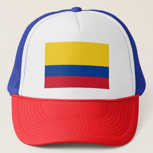 Flag of Colombia _ Bandera de Colombia Trucker Hat