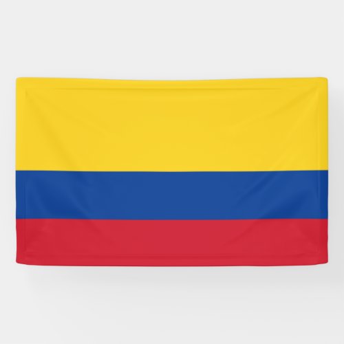 Flag of Colombia Banner
