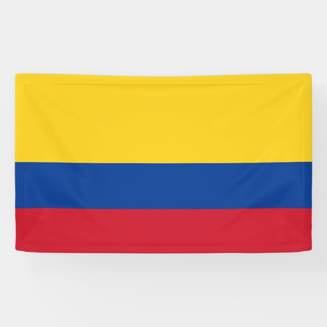 Flag of Colombia Banner (Horizontal)