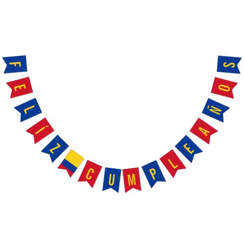 Flag of Colombia Birthday Party Decorations