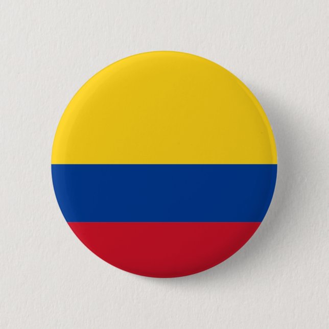 Flag of Colombia Button (Front)