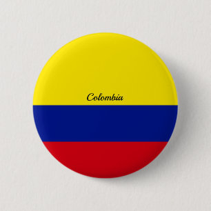 Flag of Colombia Button
