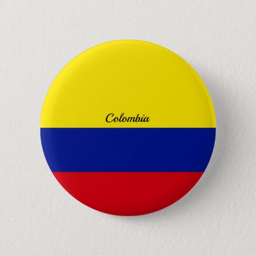 Flag of Colombia Button