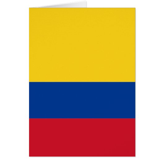 Flag of Colombia Cards (Front)