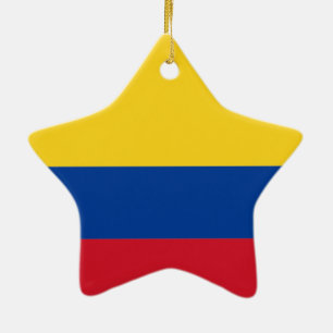 Flag of Colombia Ceramic Ornament
