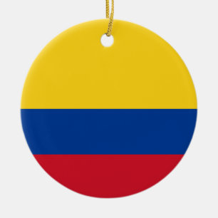 Flag of Colombia Ceramic Ornament