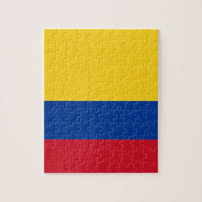 Flag of Colombia Jigsaw Puzzle (Vertical)