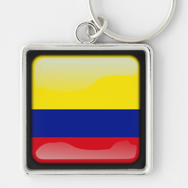 Flag_of_Colombia Keychain (Front)