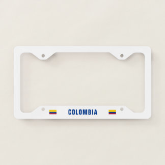 Flag of Colombia License Plate Frame