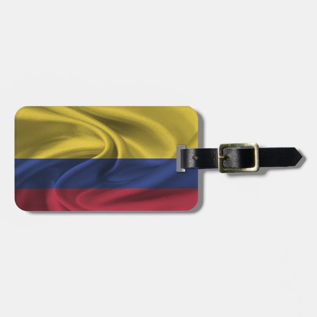 Flag Of Colombia Luggage Tag (Front Horizontal)
