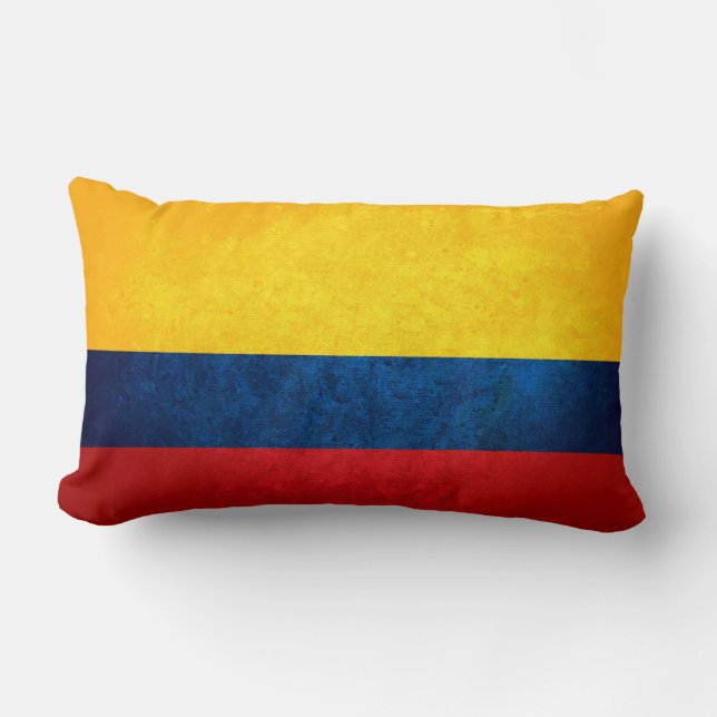 Flag of Colombia Lumbar Pillow (Front)