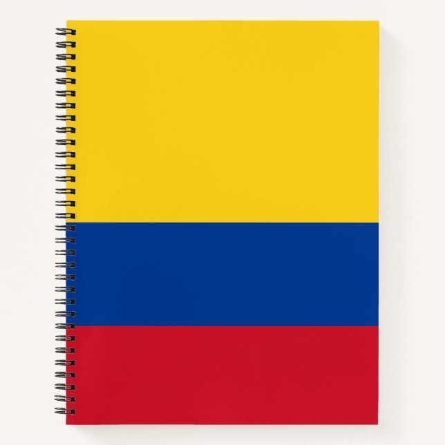 Flag of Colombia Notebook (Front)