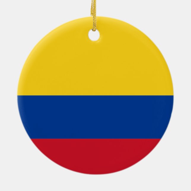 Flag of Colombia Ornament (Back)
