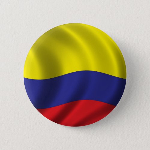 Flag of Colombia Pinback Button
