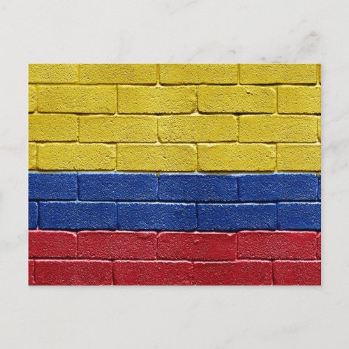 Flag of Colombia Postcard