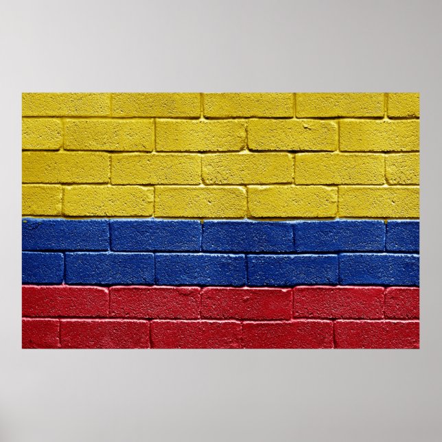 Flag of Colombia Poster (Front)
