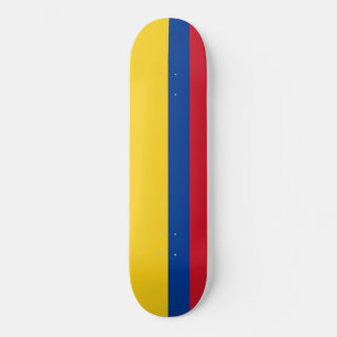 Flag of Colombia Skateboard