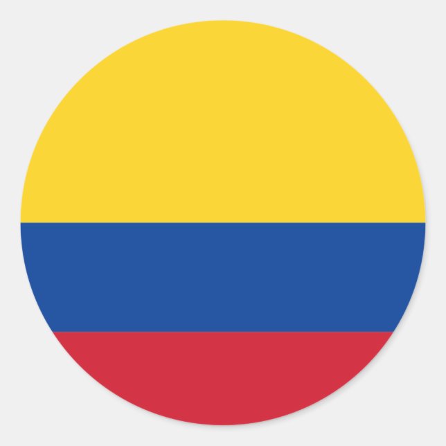 Flag of Colombia Sticker (Front)