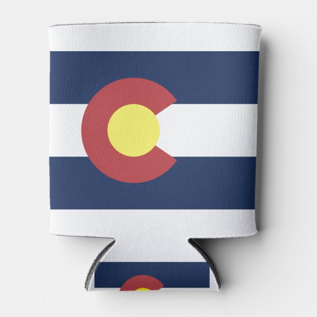 Flag of Colorado Can Cooler (Front)