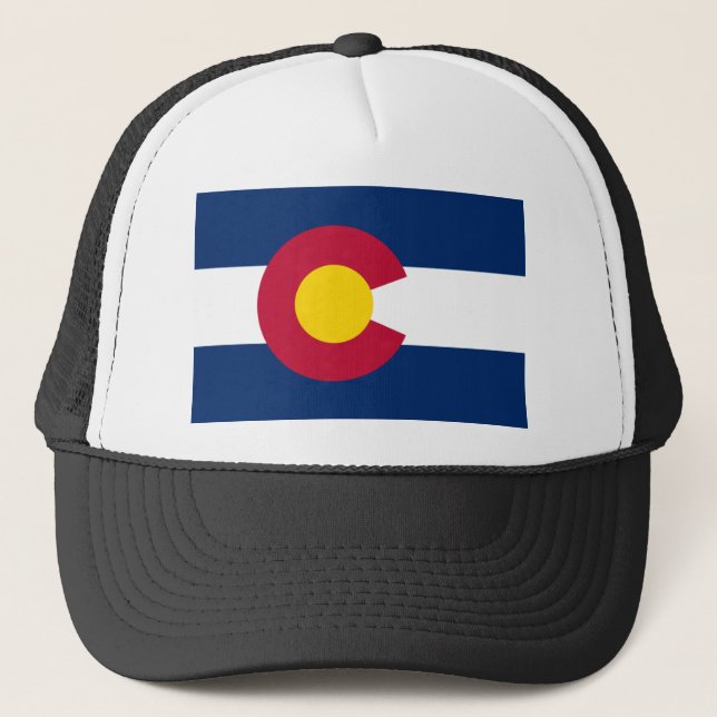 flag of colorado hat (Front)