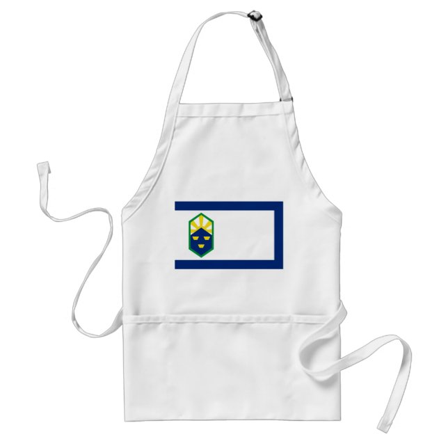 Flag of Colorado Springs, Colorado Adult Apron (Front)