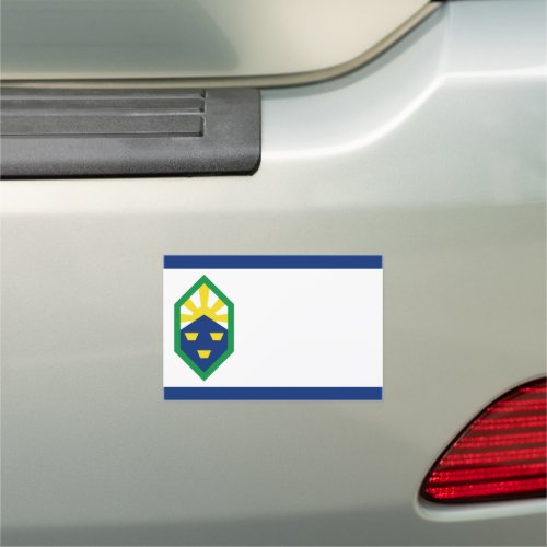 Flag of Colorado Springs Colorado Car Magnet