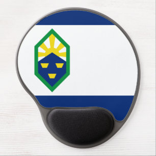 Flag of Colorado Springs, Colorado Gel Mouse Pad