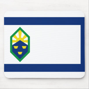 Flag of Colorado Springs, Colorado Mouse Pad