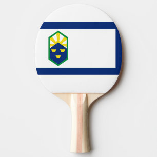 Flag of Colorado Springs, Colorado Ping Pong Paddle