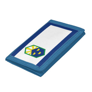 Flag of Colorado Springs, Colorado Trifold Wallet