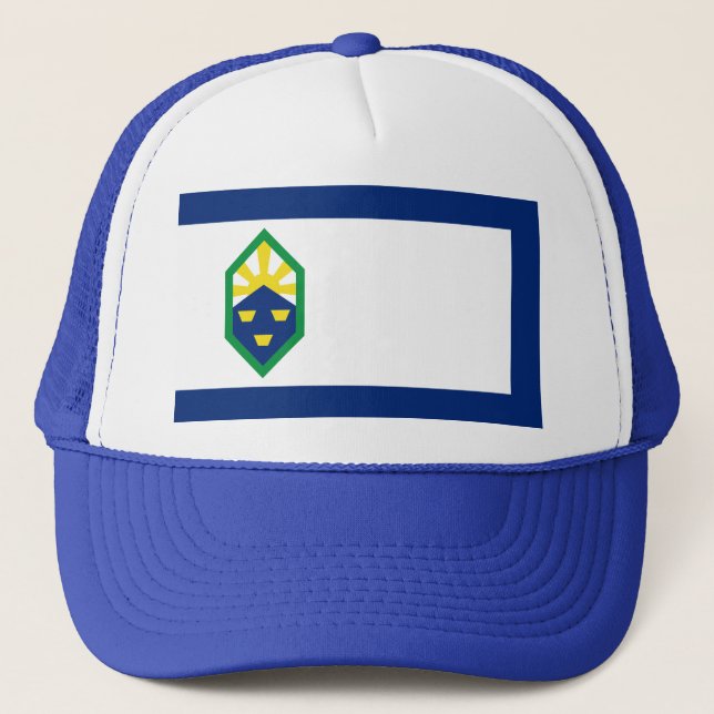 Flag of Colorado Springs, Colorado Trucker Hat (Front)