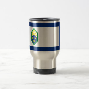 Flag of Colorado Springs Travel Mug