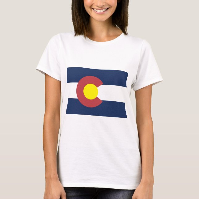 Flag of Colorado T-Shirt (Front)