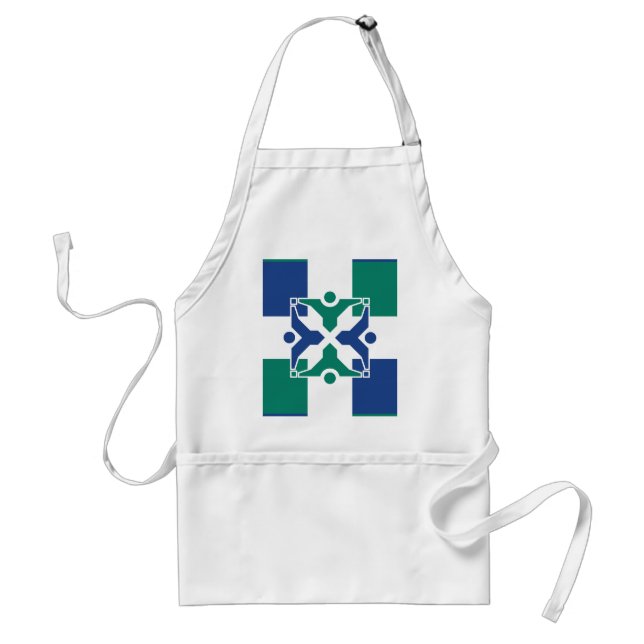 Flag of Columbia, Missouri Adult Apron (Front)