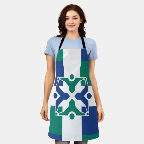 Flag of Columbia Missouri Apron