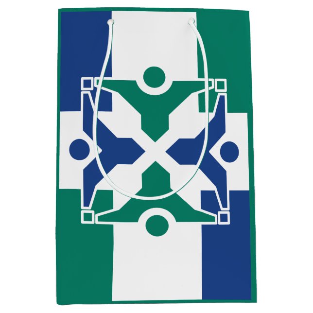 Flag of Columbia, Missouri Medium Gift Bag (Front)