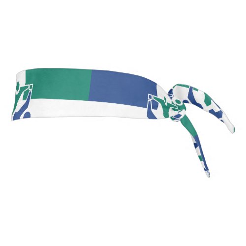 Flag of Columbia Missouri Tie Headband