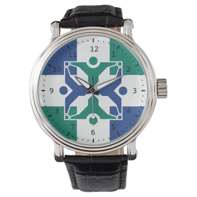 Flag of Columbia, Missouri Watch (Front)