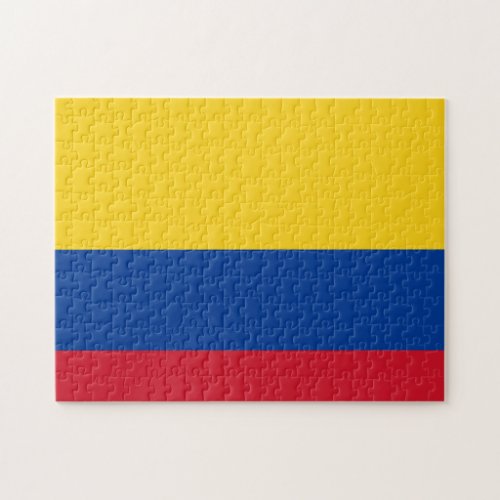 Flag of Columbia Republic of Colombia Jigsaw Puzzle