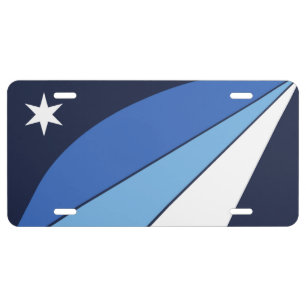 Flag of Columbia, South Carolina License Plate