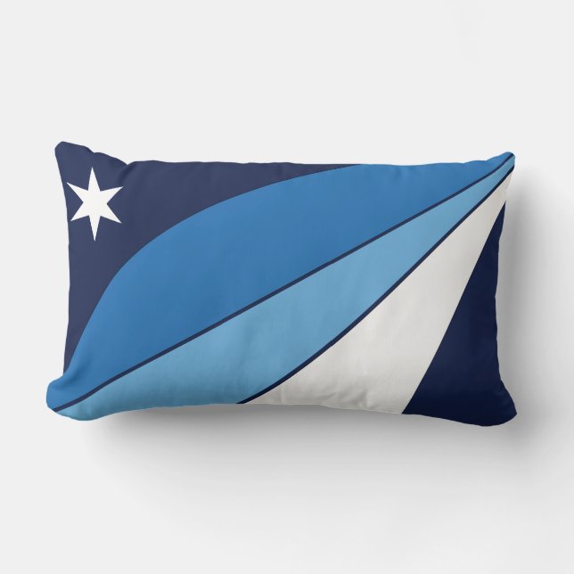 Flag of Columbia, South Carolina Lumbar Pillow (Front)